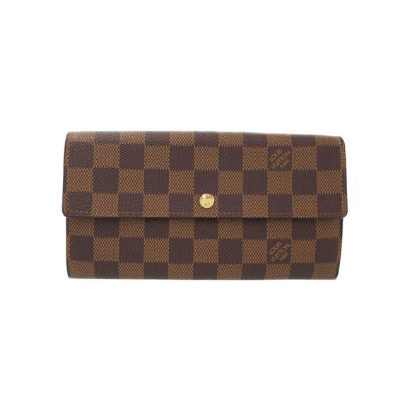 Louis Vuitton Portefeuille Wallet Long Sarah Bifold Damier - Picture 1 of 5